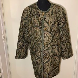 paisley print jacket